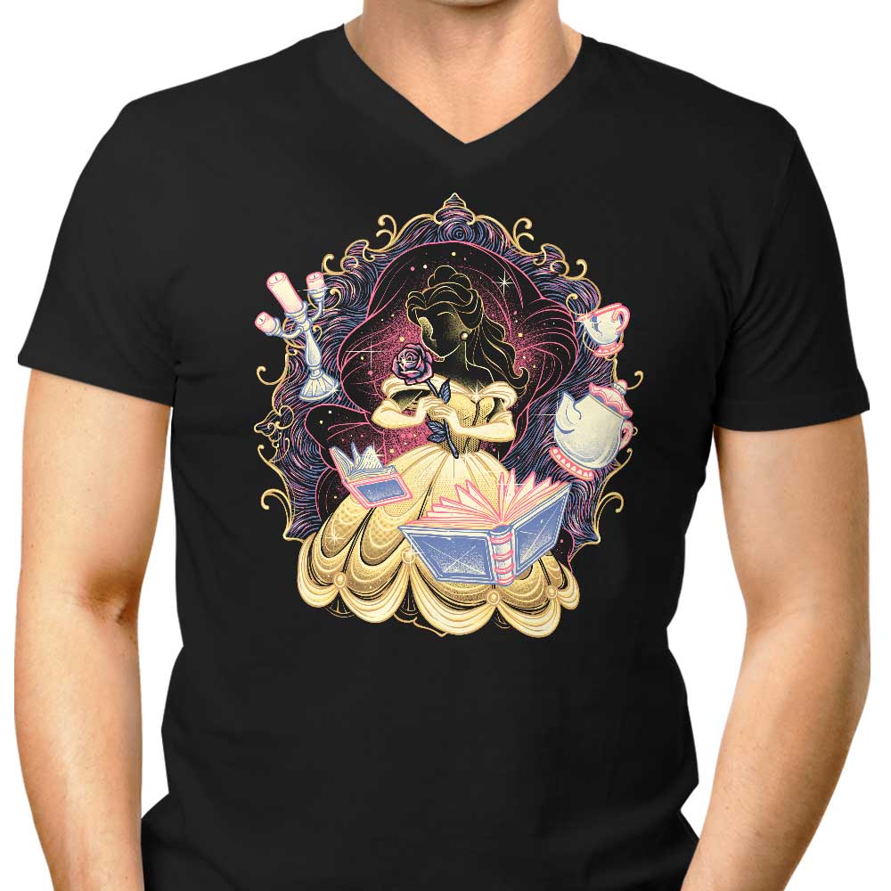 Shining Beauty Men's V-Neck - Adult & Kids T-Shirts, Sweatshirts & Hoodies apparel design preview 1