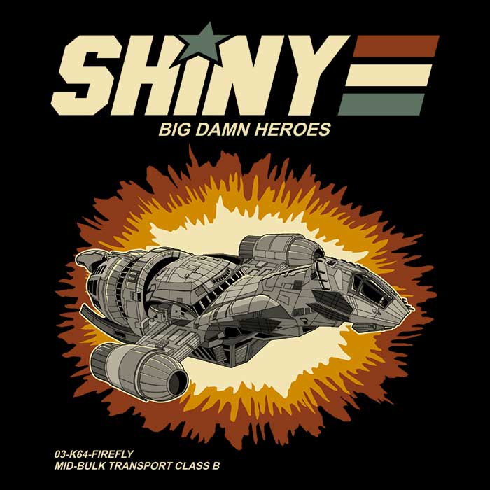Shiny Heroes Coasters - Adult & Kids T-Shirts, Sweatshirts & Hoodies apparel design preview 1