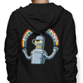Shiny Metal Robot - Adult & Kids T-Shirts, Sweatshirts & Hoodies apparel design preview 1