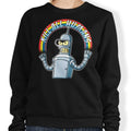 Shiny Metal Robot - Adult & Kids T-Shirts, Sweatshirts & Hoodies apparel design preview 1