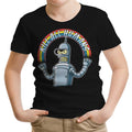 Shiny Metal Robot Youth Apparel - Adult & Kids T-Shirts, Sweatshirts & Hoodies apparel design preview 1
