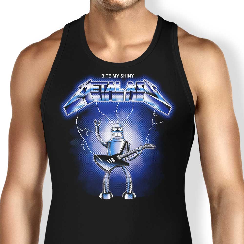 Shiny Metal Tank Top - Adult & Kids T-Shirts, Sweatshirts & Hoodies apparel design preview 1