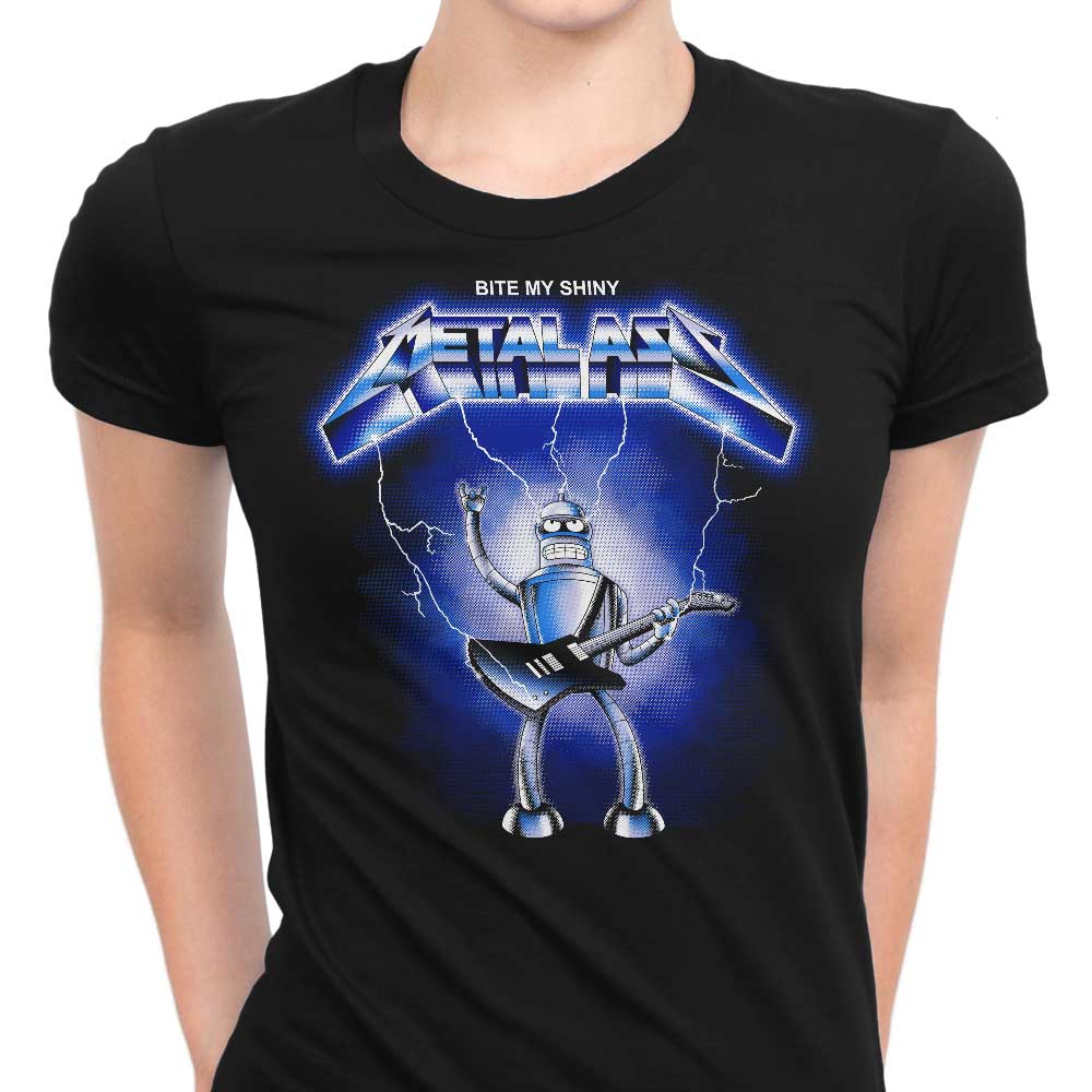 Shiny Metal Women's Apparel - Adult & Kids T-Shirts, Sweatshirts & Hoodies apparel design preview 1