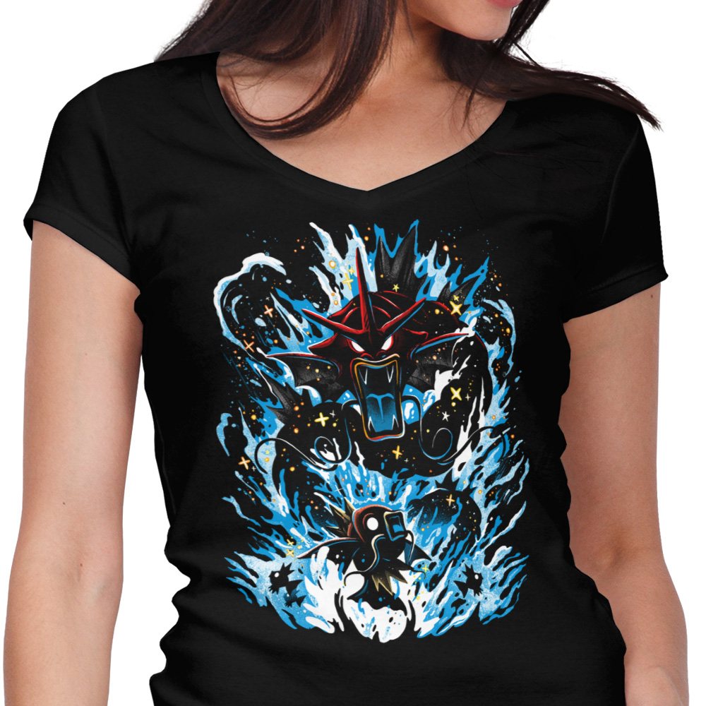 Shiny Rage Women's V-Neck - Adult & Kids T-Shirts, Sweatshirts & Hoodies apparel design preview 1