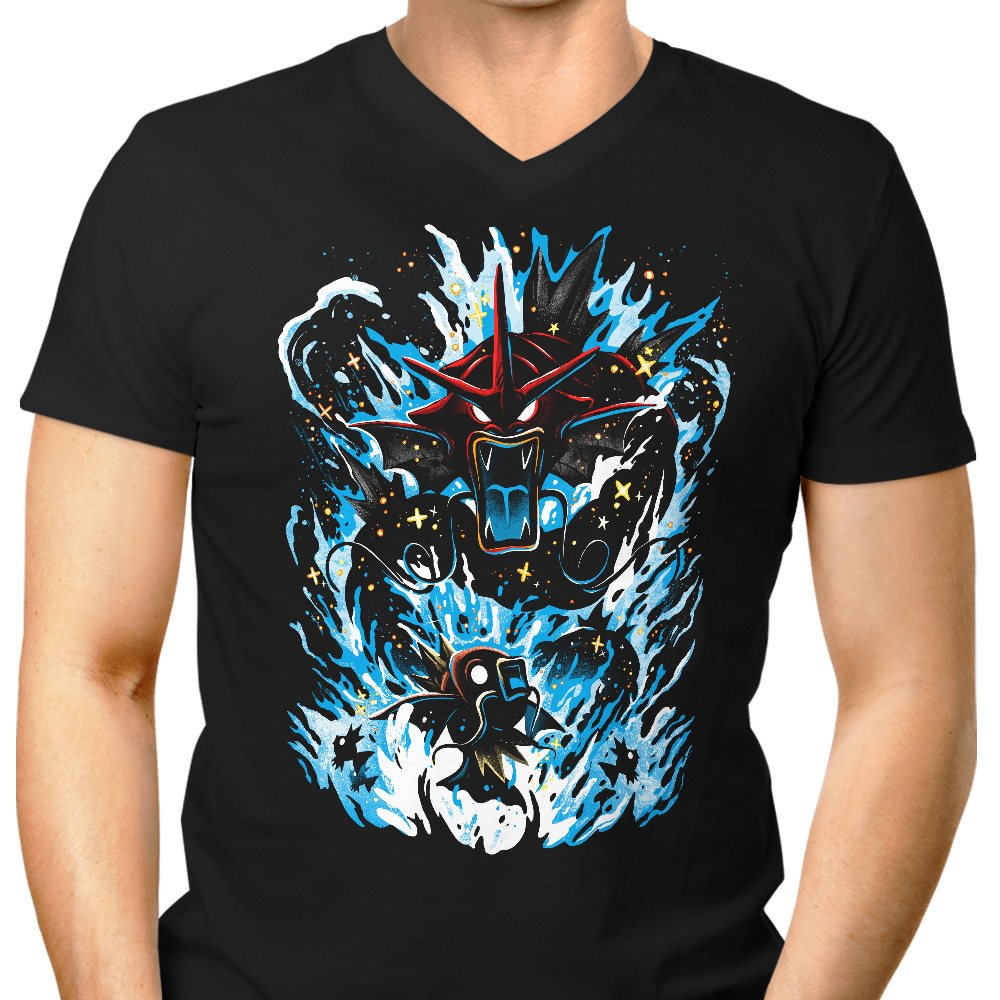Shiny Rage Men's V-Neck - Adult & Kids T-Shirts, Sweatshirts & Hoodies apparel design preview 1