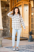 Simply Southern Preppy Plaid Light Jacket Shacket - Adult & Kids T-Shirts, Sweatshirts & Hoodies apparel design preview 1