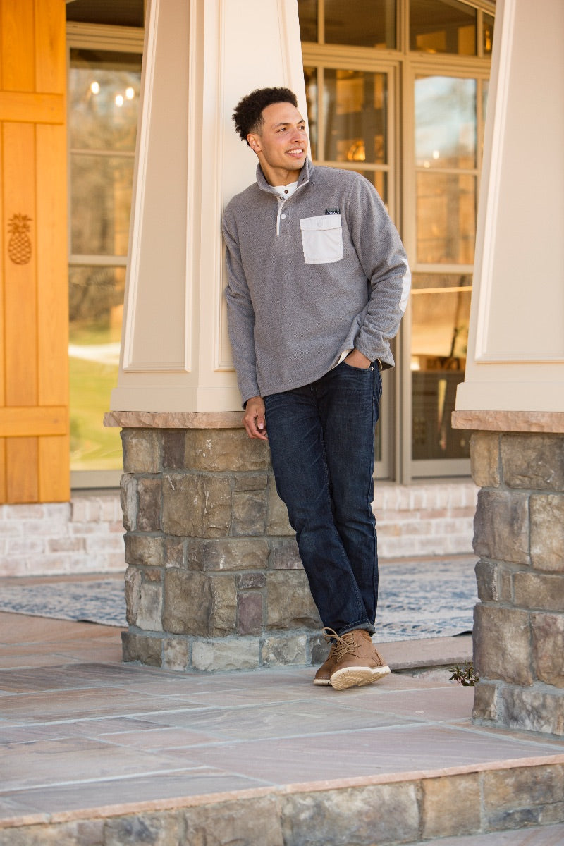 SALE Simply Southern Grey Snap Sweater Unisex Jacket - Adult & Kids T-Shirts, Sweatshirts & Hoodies apparel design preview 2