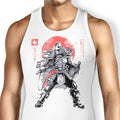 Shredded Sumi-e Tank Top - Adult & Kids T-Shirts, Sweatshirts & Hoodies apparel design preview 1