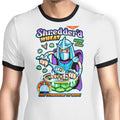 Shreddered Wheat Ringer - Adult & Kids T-Shirts, Sweatshirts & Hoodies apparel design preview 1