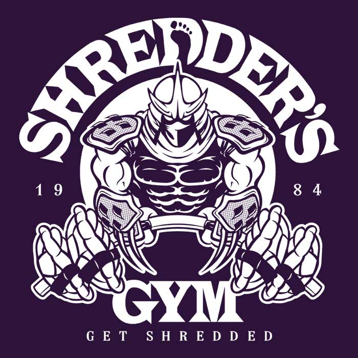 Shredder's Gym Men's Apparel - Adult & Kids T-Shirts, Sweatshirts & Hoodies apparel design preview 2
