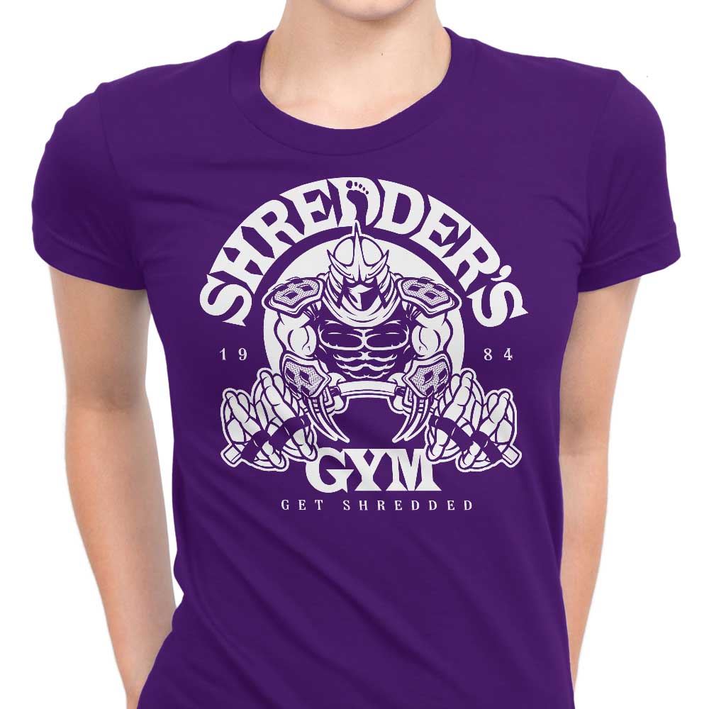 Shredder's Gym Women's Apparel - Adult & Kids T-Shirts, Sweatshirts & Hoodies apparel design preview 1