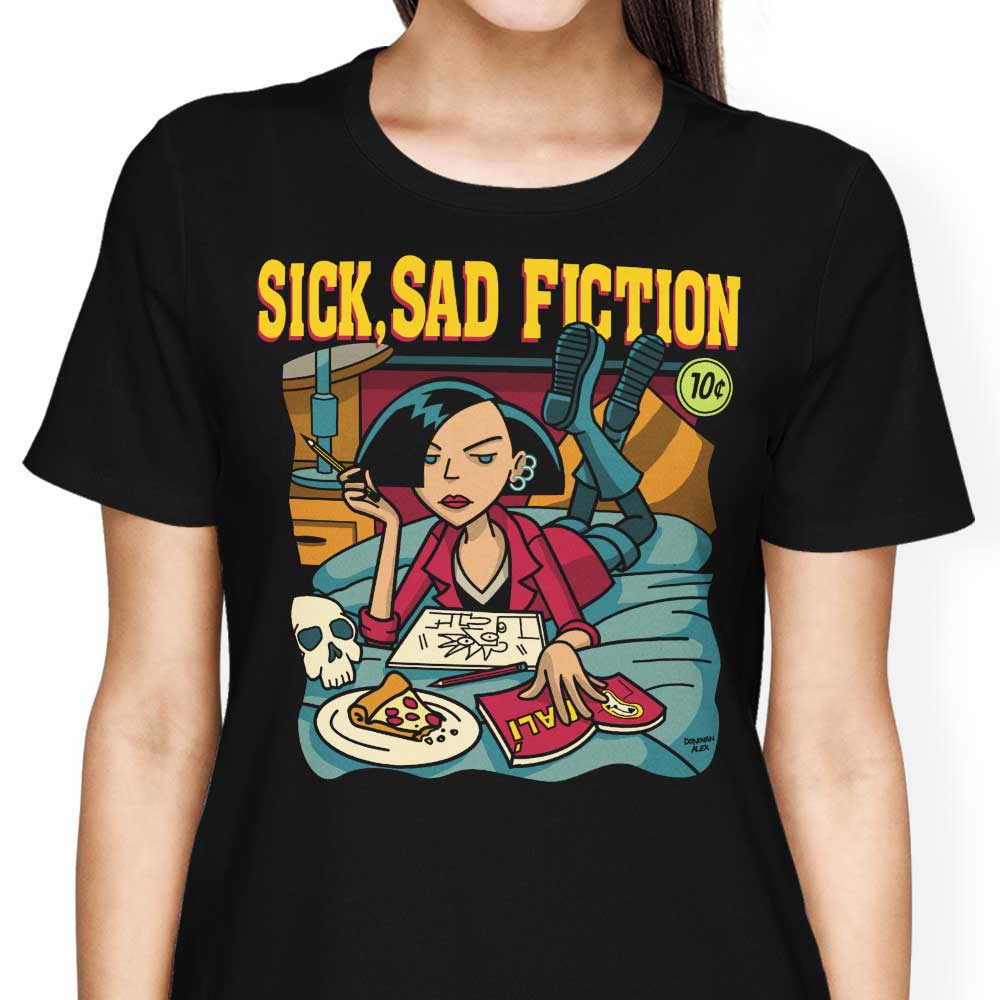 Sick, Sad Fiction Women's Apparel - Adult & Kids T-Shirts, Sweatshirts & Hoodies apparel design preview 2