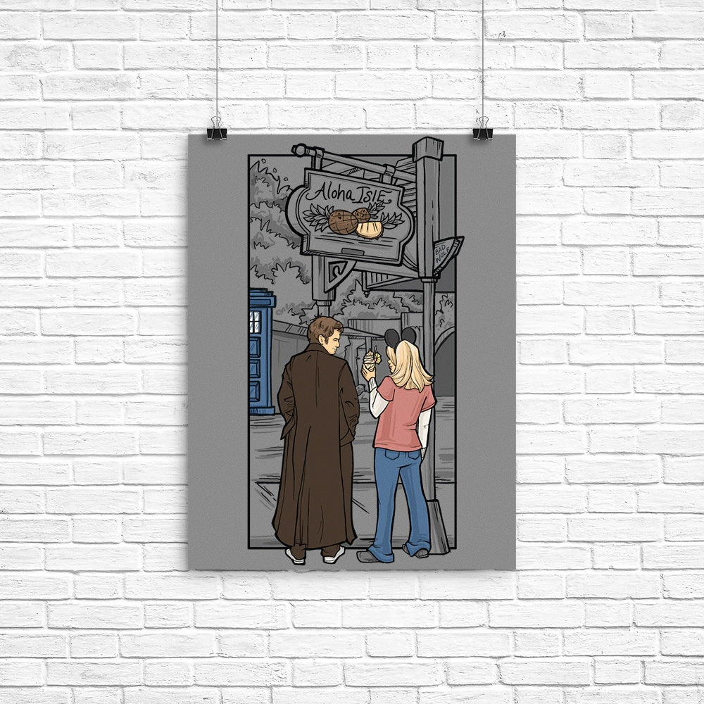 Side Trip Poster - Adult & Kids T-Shirts, Sweatshirts & Hoodies apparel design preview 1