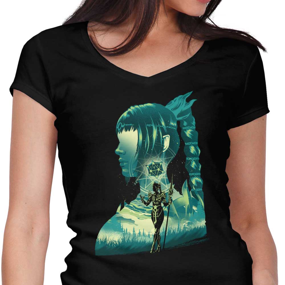 Silent Devotion Women's V-Neck - Adult & Kids T-Shirts, Sweatshirts & Hoodies apparel design preview 1