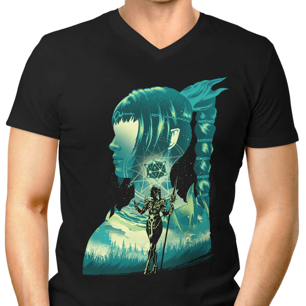 Silent Devotion Men's V-Neck - Adult & Kids T-Shirts, Sweatshirts & Hoodies apparel design preview 1