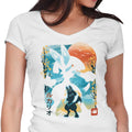 Silent Resolve Women's V-Neck - Adult & Kids T-Shirts, Sweatshirts & Hoodies apparel design preview 1
