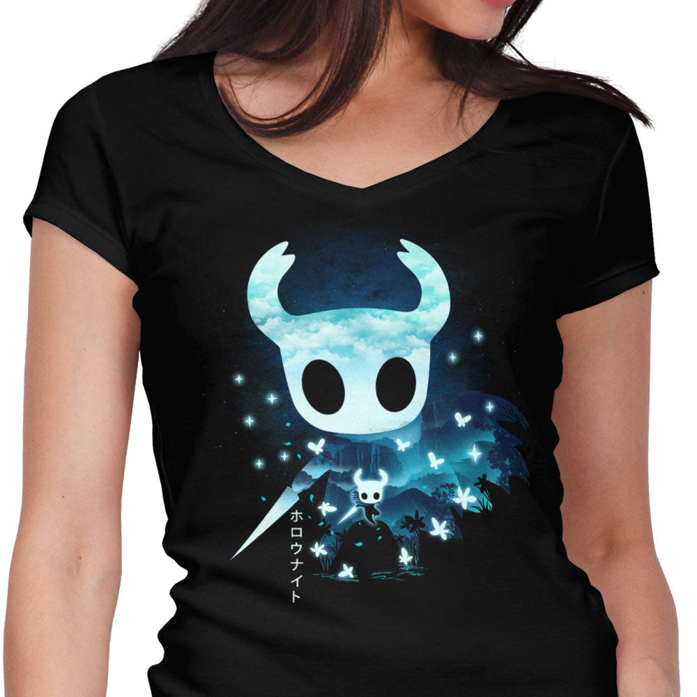 Silent Wanderer Women's V-Neck - Adult & Kids T-Shirts, Sweatshirts & Hoodies apparel design preview 1
