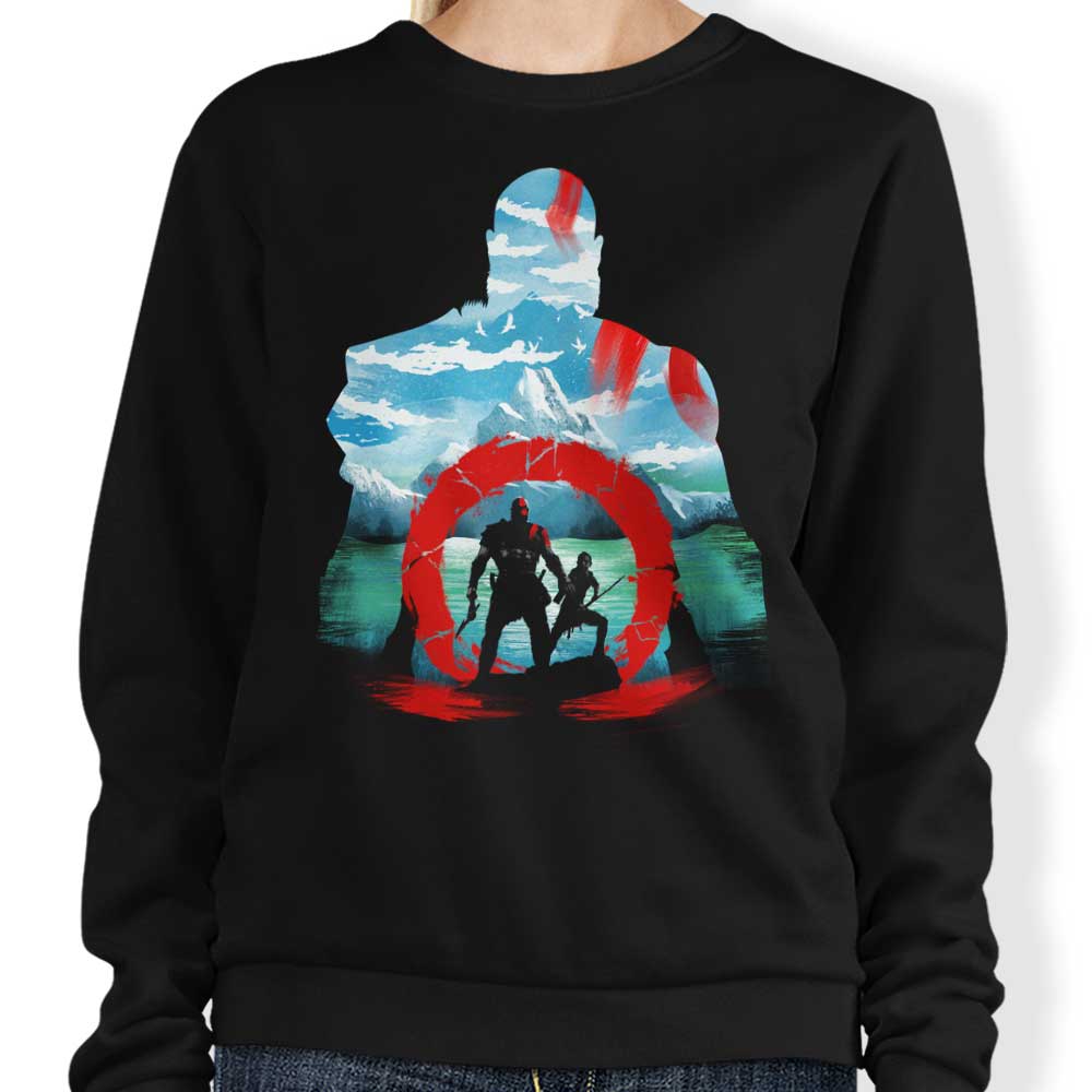 Silhouette of a God - Adult & Kids T-Shirts, Sweatshirts & Hoodies apparel design preview 1