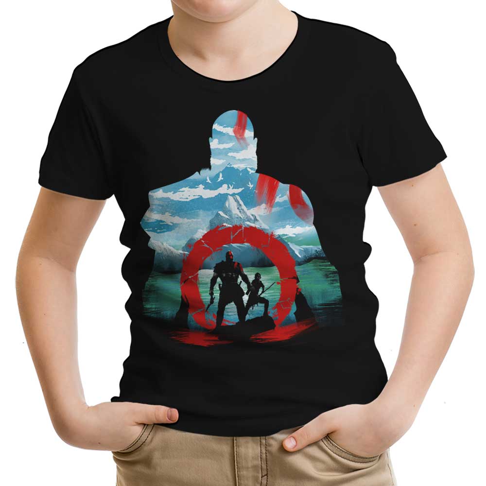 Silhouette of a God Youth Apparel - Adult & Kids T-Shirts, Sweatshirts & Hoodies apparel design preview 1