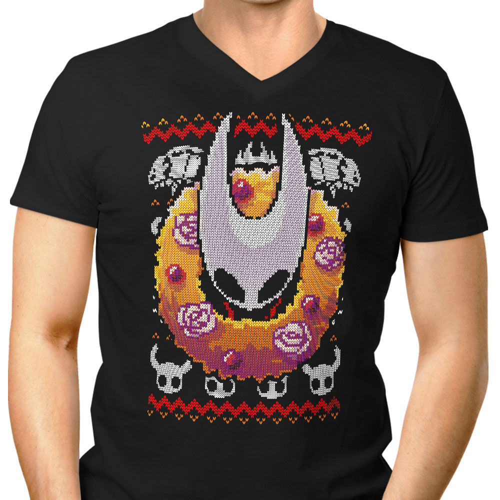Silk Ugly Sweater Men's V-Neck - Adult & Kids T-Shirts, Sweatshirts & Hoodies apparel design preview 1