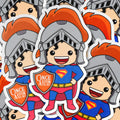 Justice Teerion Sticker July 2025 - Adult & Kids T-Shirts, Sweatshirts & Hoodies apparel design preview 1
