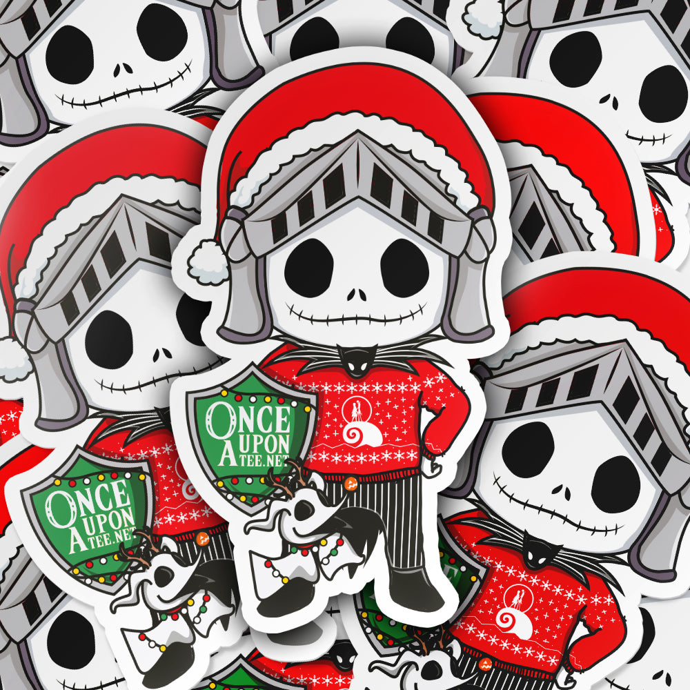 Xmas Jack Teerion Sticker November 2023 - Adult & Kids T-Shirts, Sweatshirts & Hoodies apparel design preview 1