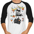 Sinking Into Christmas 3/4 Sleeve Raglan - Adult & Kids T-Shirts, Sweatshirts & Hoodies apparel design preview 1