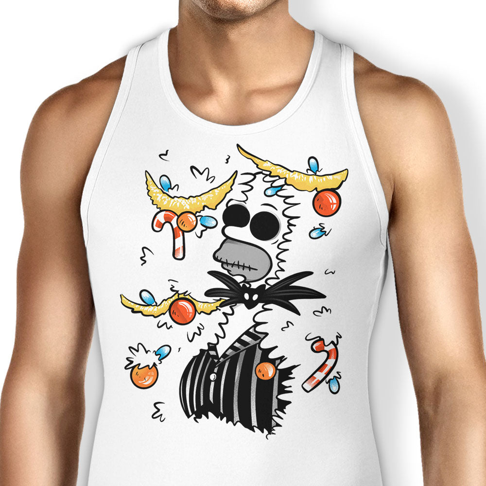 Sinking Into Christmas Tank Top - Adult & Kids T-Shirts, Sweatshirts & Hoodies apparel design preview 1