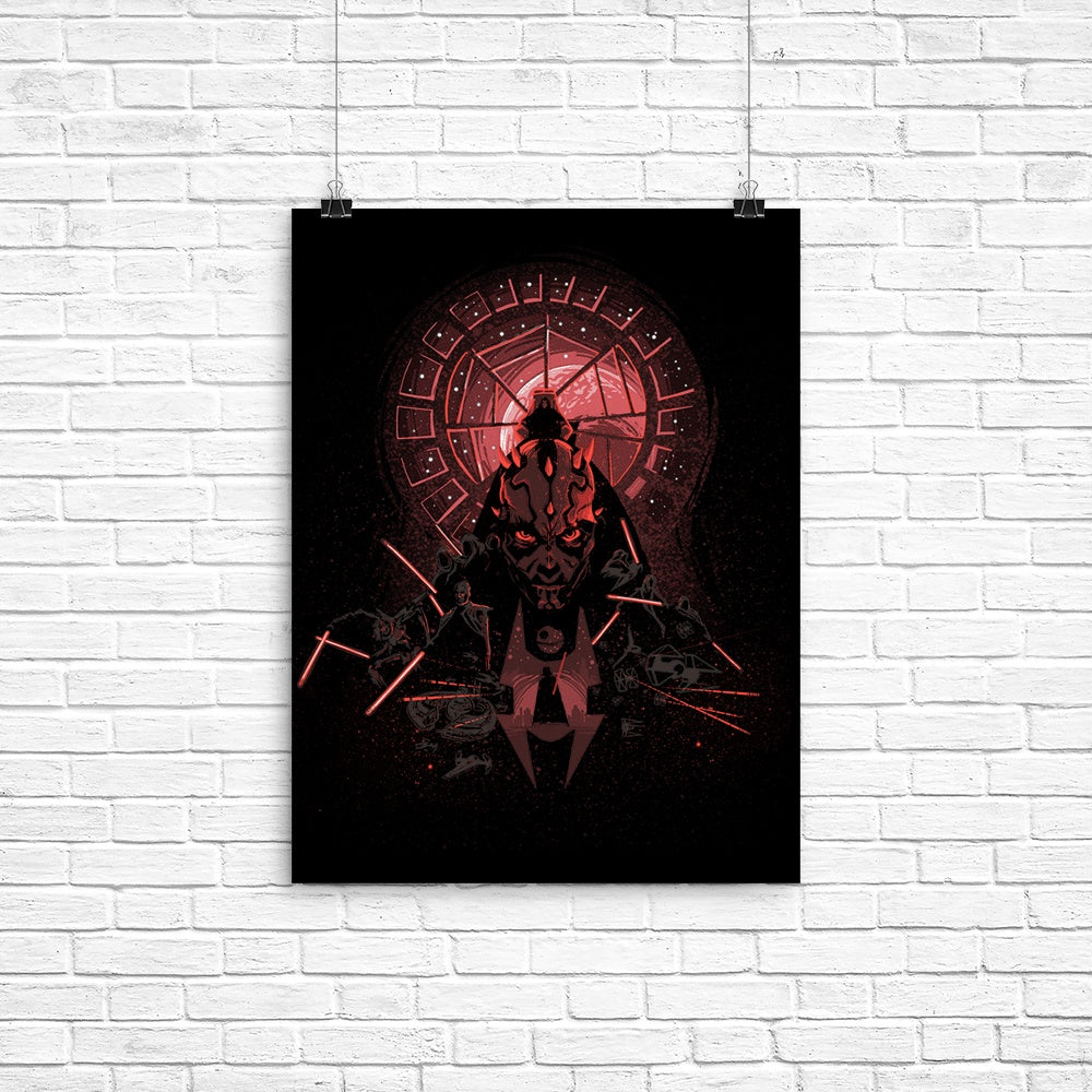 Sith Nightmare Poster - Adult & Kids T-Shirts, Sweatshirts & Hoodies apparel design preview 1