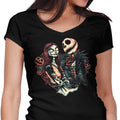 Skeletal Love Women's V-Neck - Adult & Kids T-Shirts, Sweatshirts & Hoodies apparel design preview 1