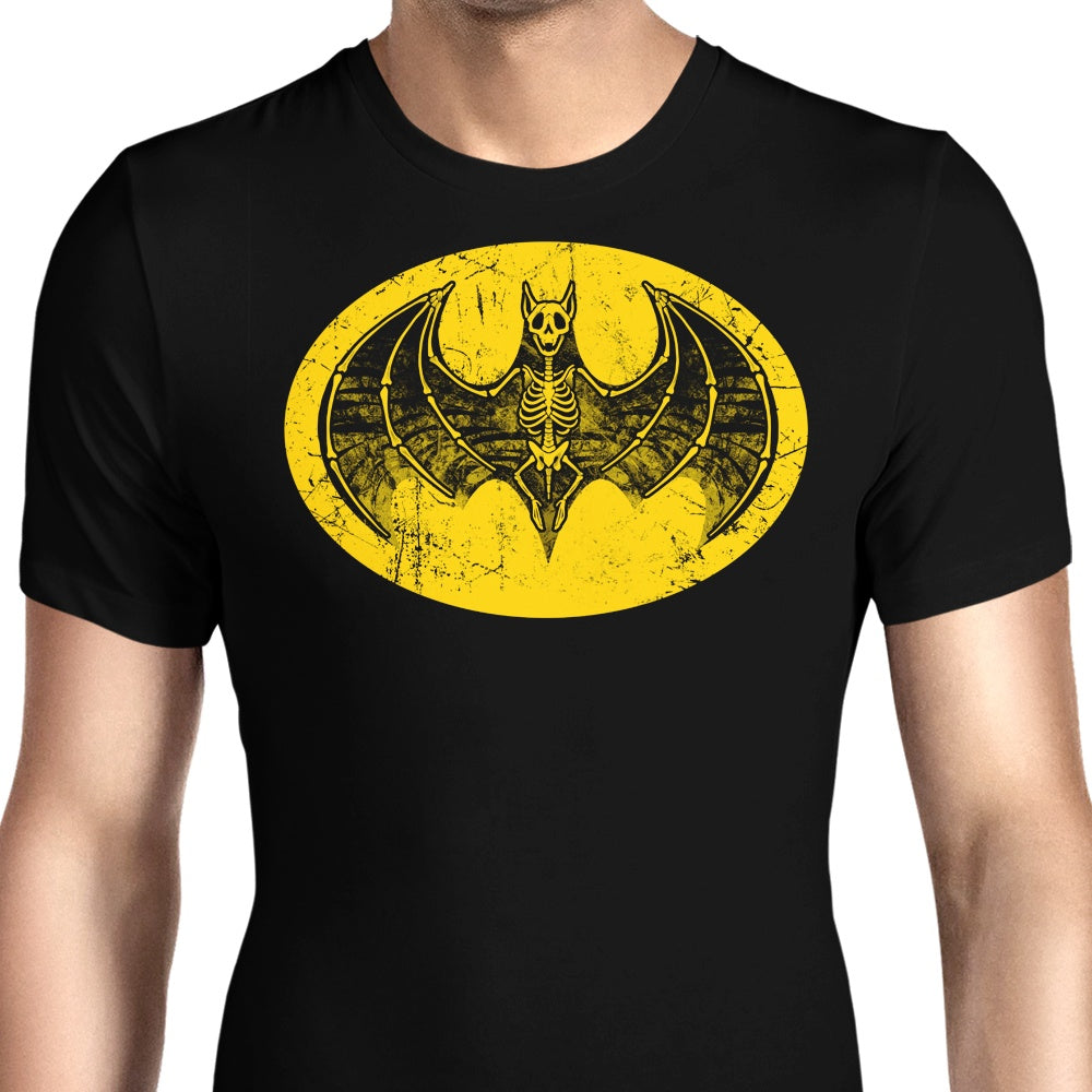Skeleton Bat Signal Men's Apparel - Adult & Kids T-Shirts, Sweatshirts & Hoodies apparel design preview 1