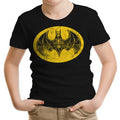 Skeleton Bat Signal Youth Apparel - Adult & Kids T-Shirts, Sweatshirts & Hoodies apparel design preview 1