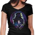 Skeleton Master Women's V-Neck - Adult & Kids T-Shirts, Sweatshirts & Hoodies apparel design preview 1