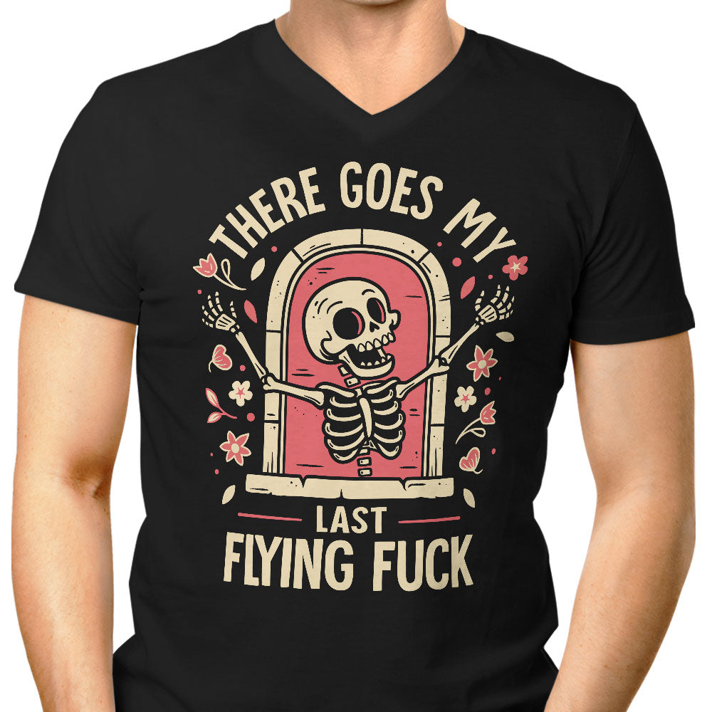 Skeletons Last Men's V-Neck - Adult & Kids T-Shirts, Sweatshirts & Hoodies apparel design preview 1