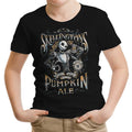 Skellington's Pumpkin Ale Youth Apparel - Adult & Kids T-Shirts, Sweatshirts & Hoodies apparel design preview 1