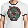 Skull Hunter Ringer - Adult & Kids T-Shirts, Sweatshirts & Hoodies apparel design preview 1