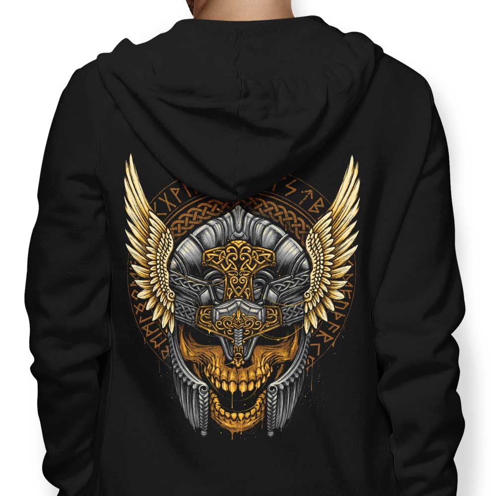 Skull of Thunder - Adult & Kids T-Shirts, Sweatshirts & Hoodies apparel design preview 1