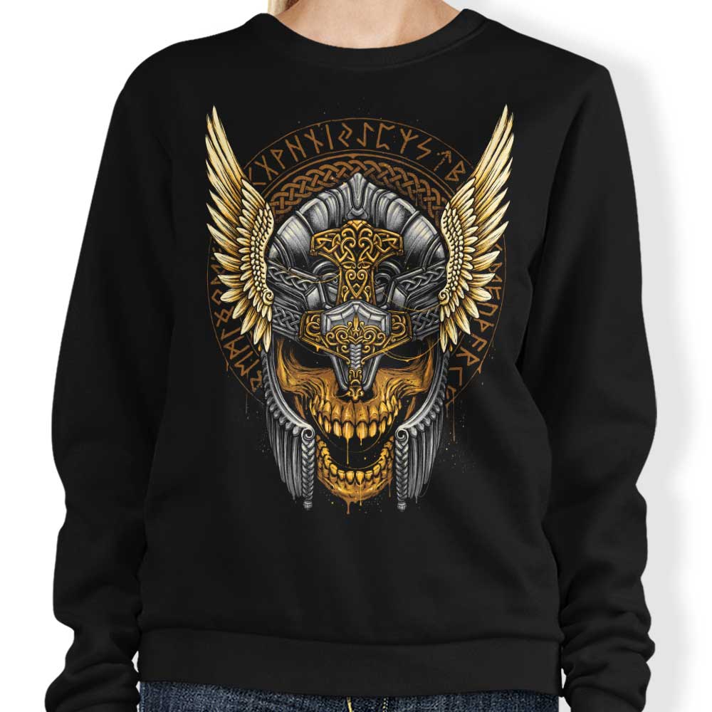 Skull of Thunder - Adult & Kids T-Shirts, Sweatshirts & Hoodies apparel design preview 1