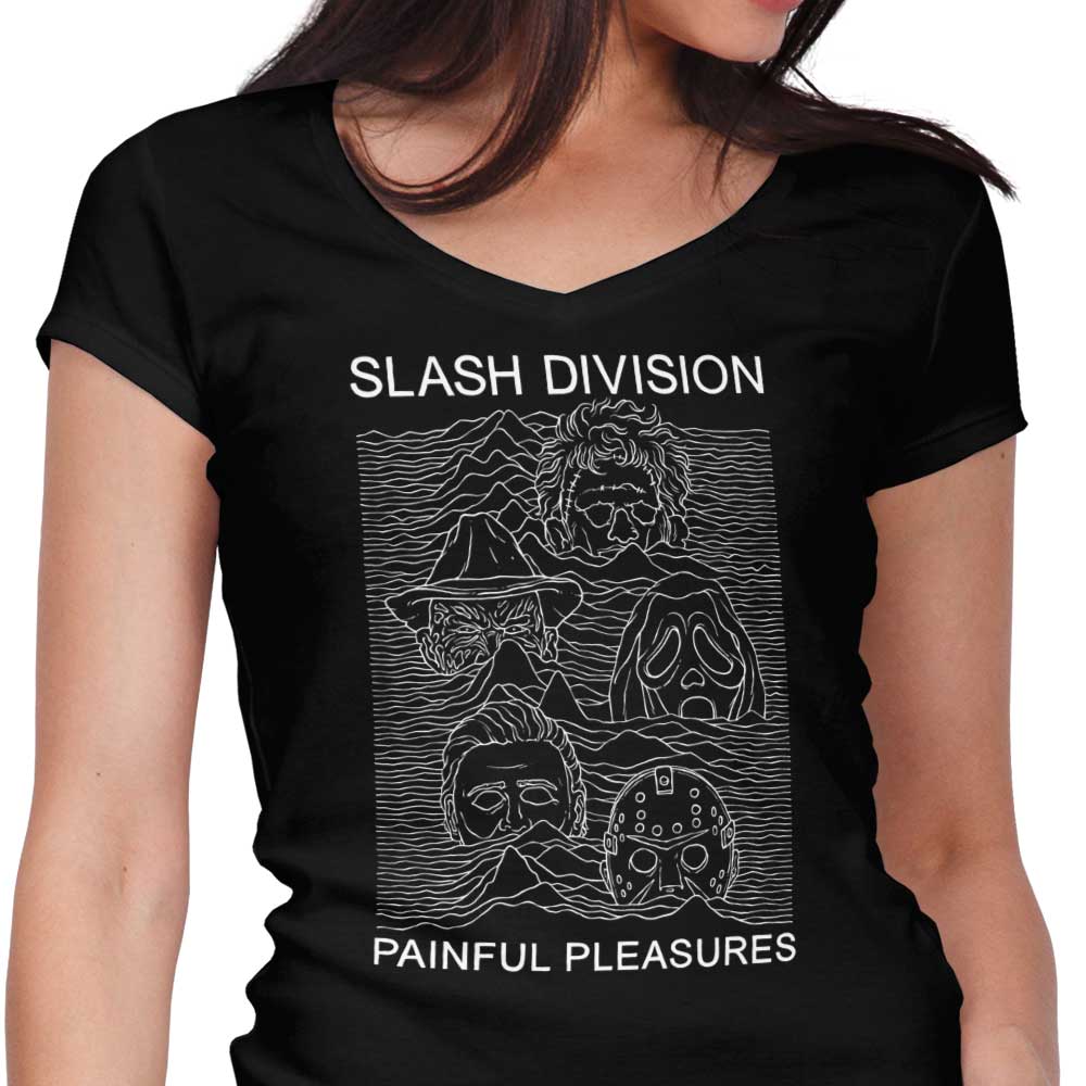 Slash Division Women's V-Neck - Adult & Kids T-Shirts, Sweatshirts & Hoodies apparel design preview 1