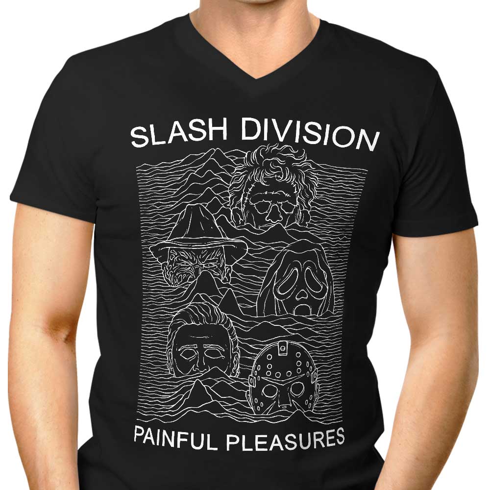Slash Division Men's V-Neck - Adult & Kids T-Shirts, Sweatshirts & Hoodies apparel design preview 1