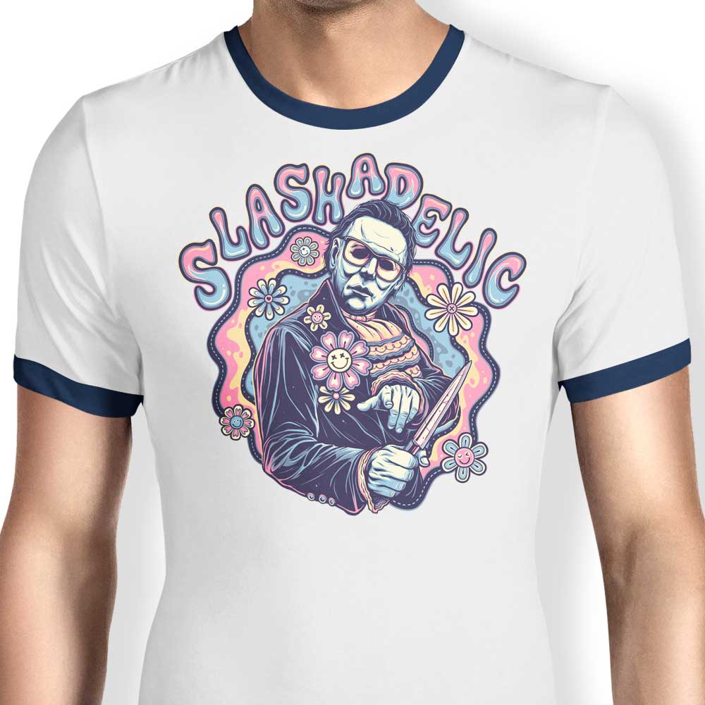 Slashadelic Ringer - Adult & Kids T-Shirts, Sweatshirts & Hoodies apparel design preview 1