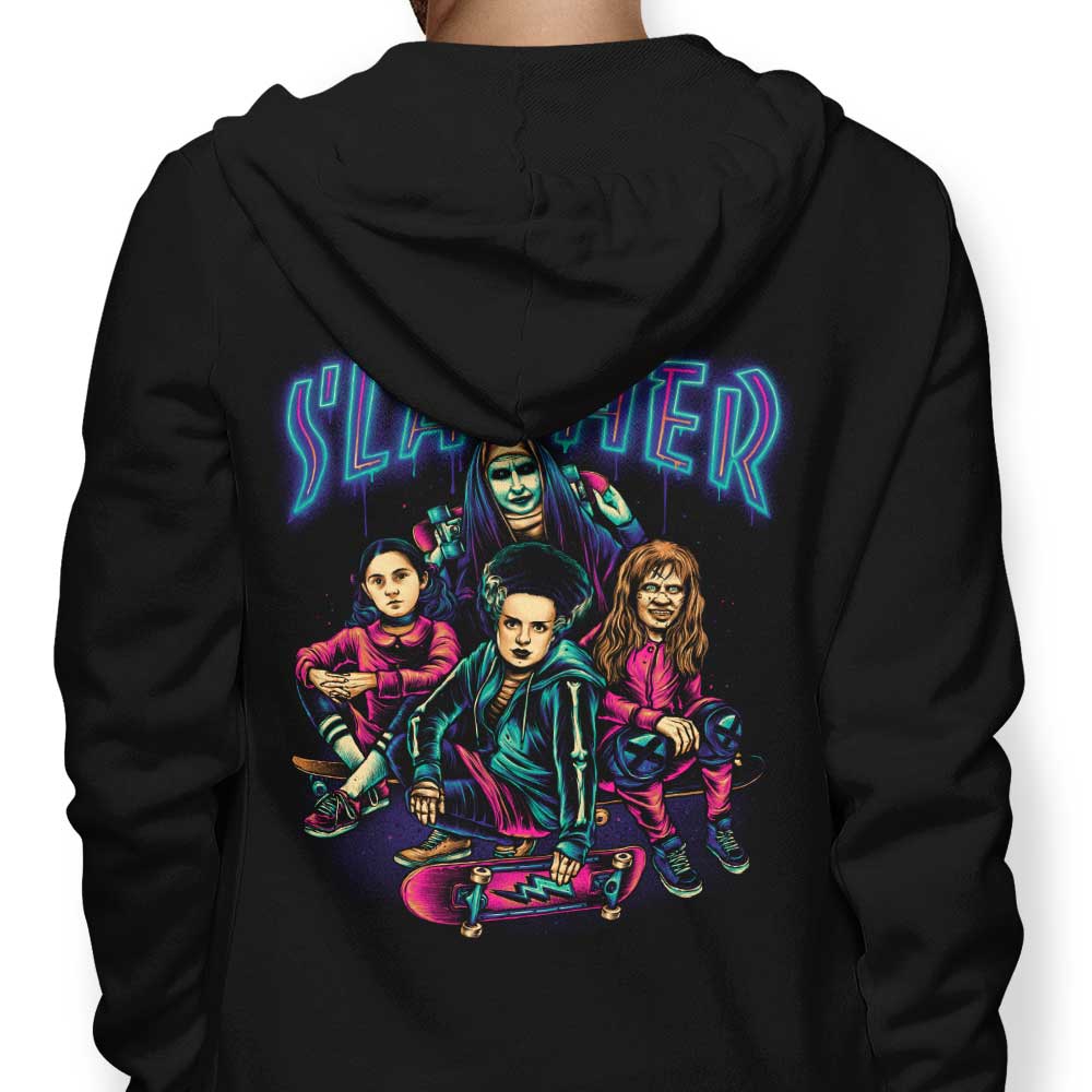 Slasher Girls - Adult & Kids T-Shirts, Sweatshirts & Hoodies apparel design preview 1