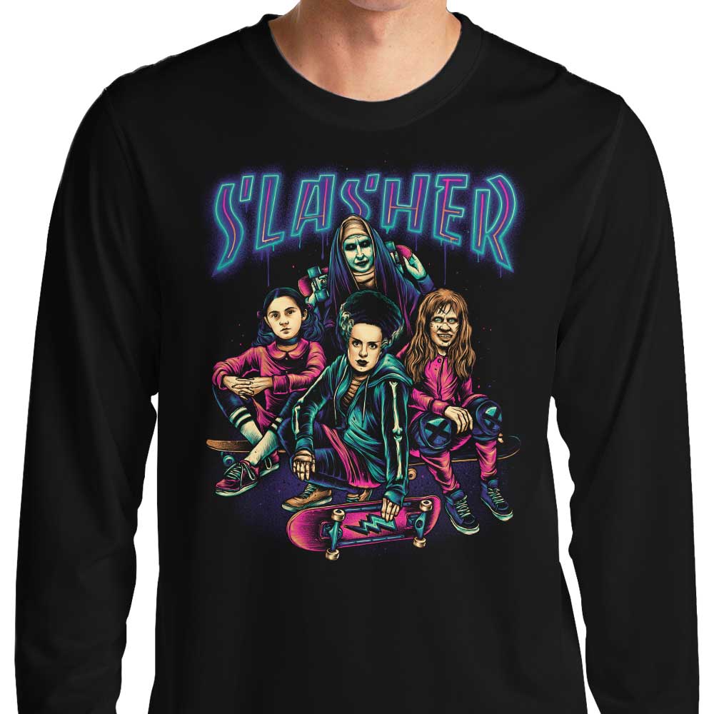 Slasher Girls - Adult & Kids T-Shirts, Sweatshirts & Hoodies apparel design preview 1