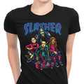 Slasher Girls Women's Apparel - Adult & Kids T-Shirts, Sweatshirts & Hoodies apparel design preview 1