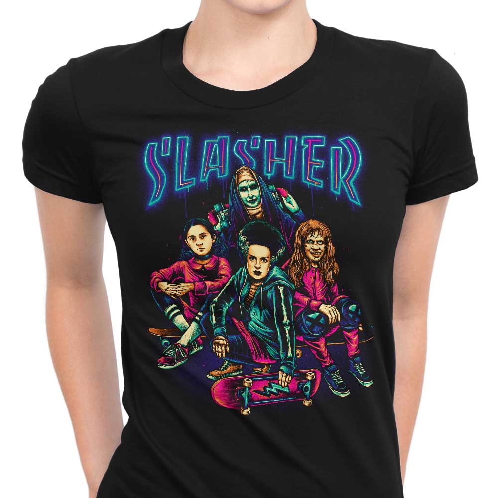 Slasher Girls Women's Apparel - Adult & Kids T-Shirts, Sweatshirts & Hoodies apparel design preview 1