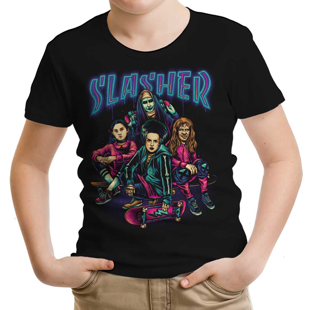 Slasher Girls Youth Apparel - Adult & Kids T-Shirts, Sweatshirts & Hoodies apparel design preview 1