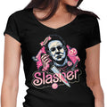 Slasher Love Women's V-Neck - Adult & Kids T-Shirts, Sweatshirts & Hoodies apparel design preview 1
