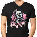 Slasher Love Men's V-Neck - Adult & Kids T-Shirts, Sweatshirts & Hoodies apparel design preview 1