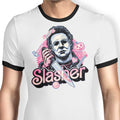 Slasher Love Ringer - Adult & Kids T-Shirts, Sweatshirts & Hoodies apparel design preview 1