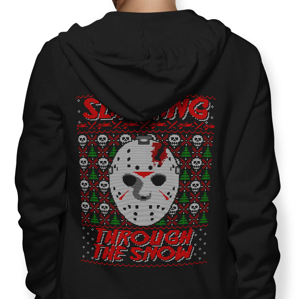 Slashing Through the Snow - Adult & Kids T-Shirts, Sweatshirts & Hoodies apparel design preview 1